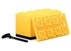 Camco 44515 Fasten Leveling Blocks (10-PACK) With T-handle 4X2, Yellow New. Price: $95.63.