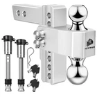 Tow 14 000 Lbs Safely - Adjustable Trailer Hitch 6 Inch Drop New. Price: $209.99.
