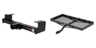 Curt Front Mount Trailer Hitch Receiver W/ Fixed Cargo Carrier Tray 300LBS 31021 New. Price: $392.99.